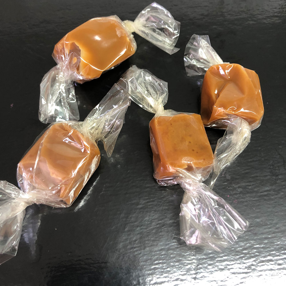 Bonbons caramel beurre salé - Glaces La Fermière